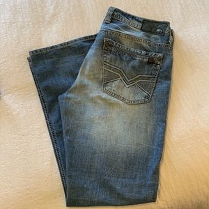 Buffalo David Bitton Men’s Gobe Jeans W 33 L 32 Bootcut-Game Fit